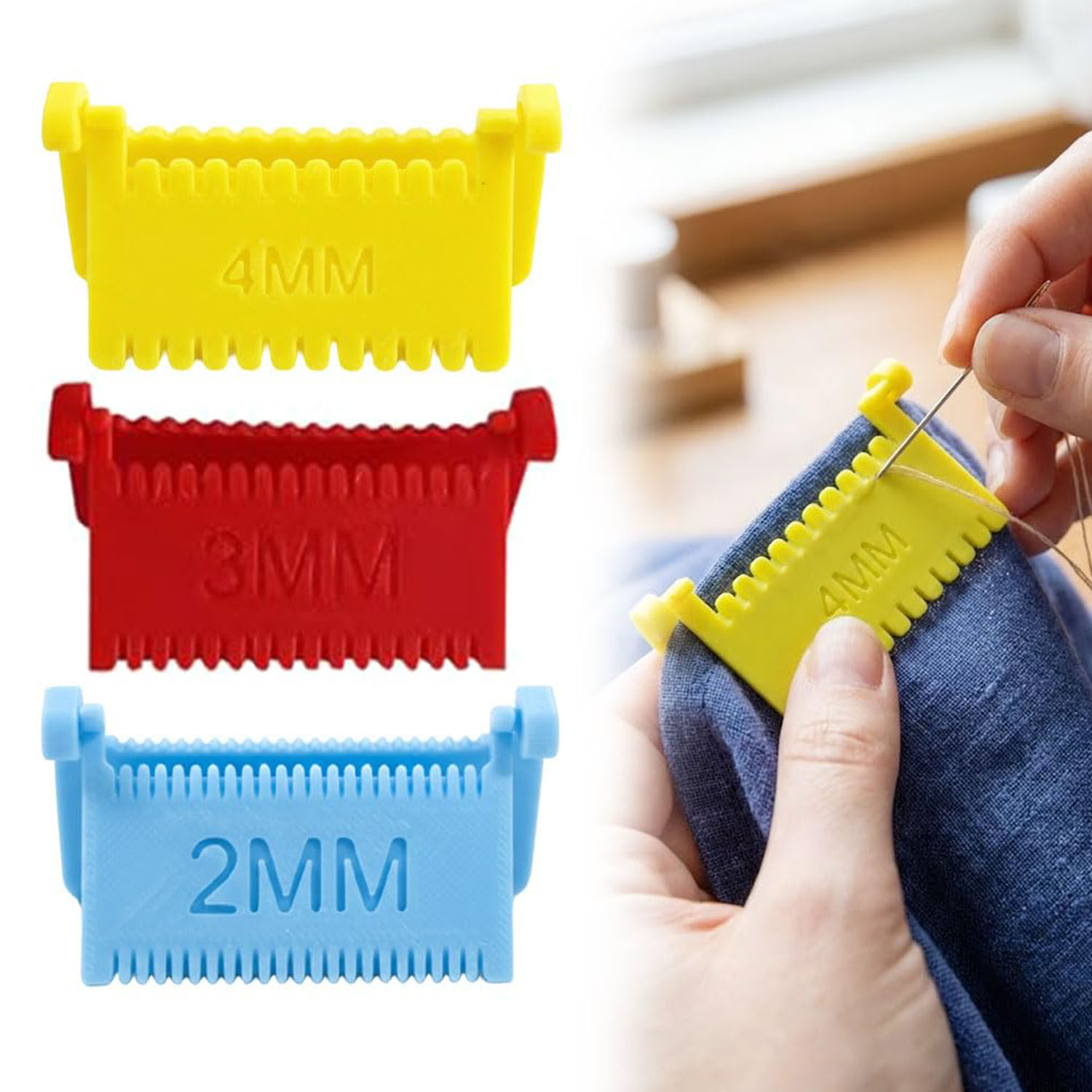 Sewing Gauge Ruler - 1 Piece Quilting Sewing Gauge Tool