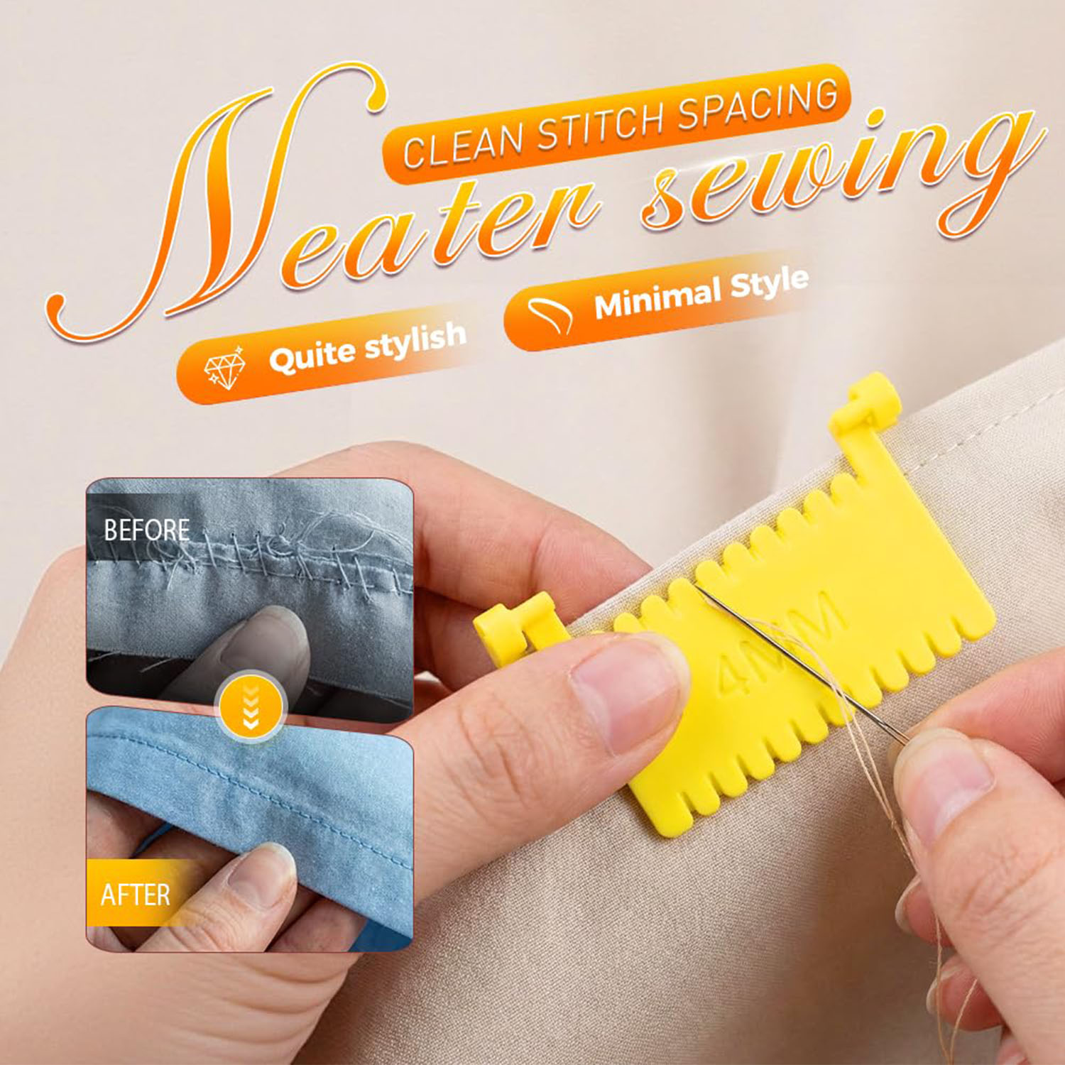 1 Piece Quilting Sewing Gauge  - Sewing Gauge Ruler ulasan dan harga