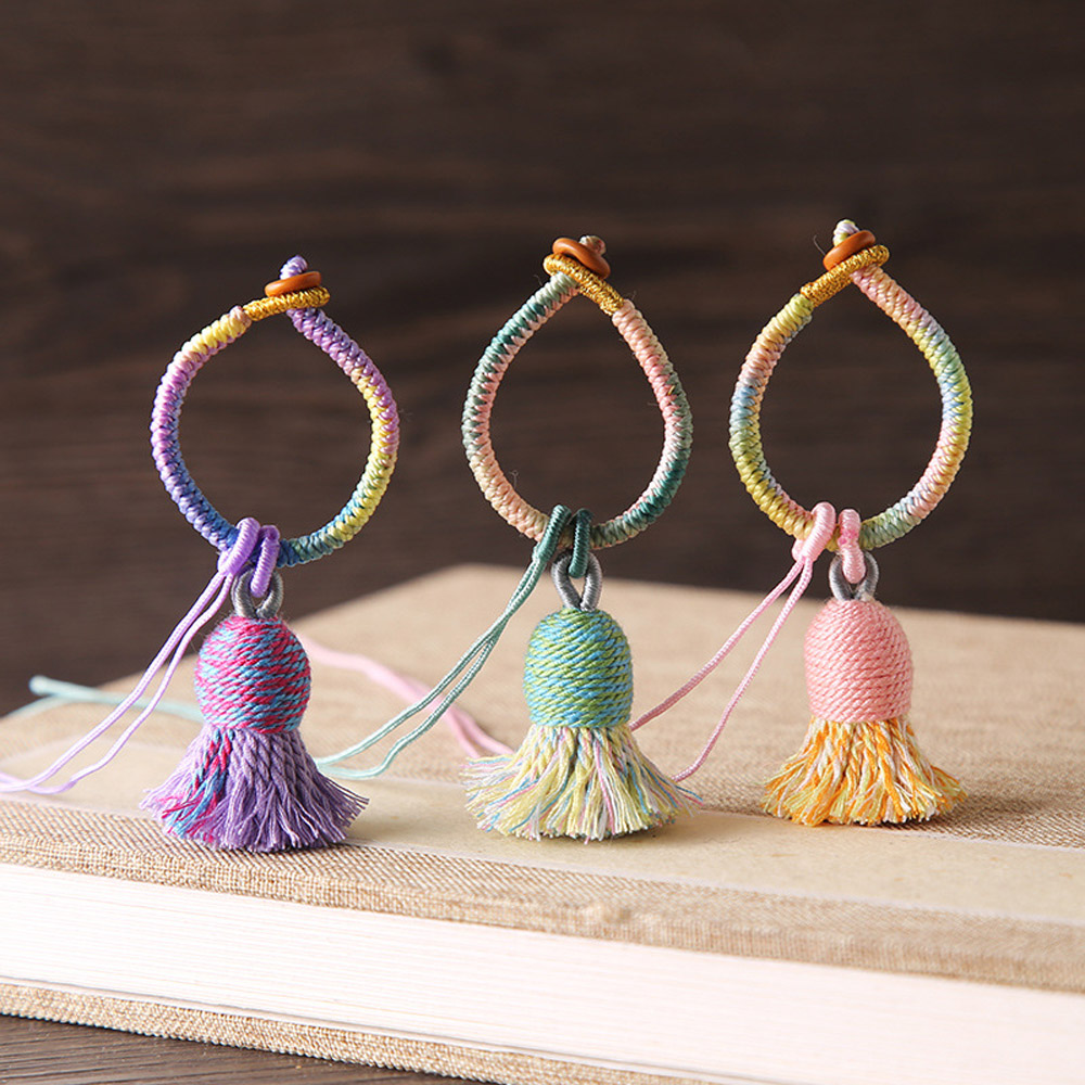 2pcs Cotton Thread Tassels Fri - Sewing Thread In Textile ulasan dan harga
