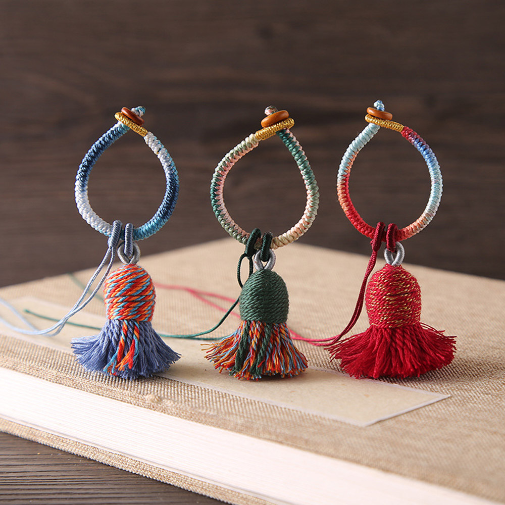 2pcs Cotton Thread Tassels Fri - Sewing Thread In Textile ulasan dan harga
