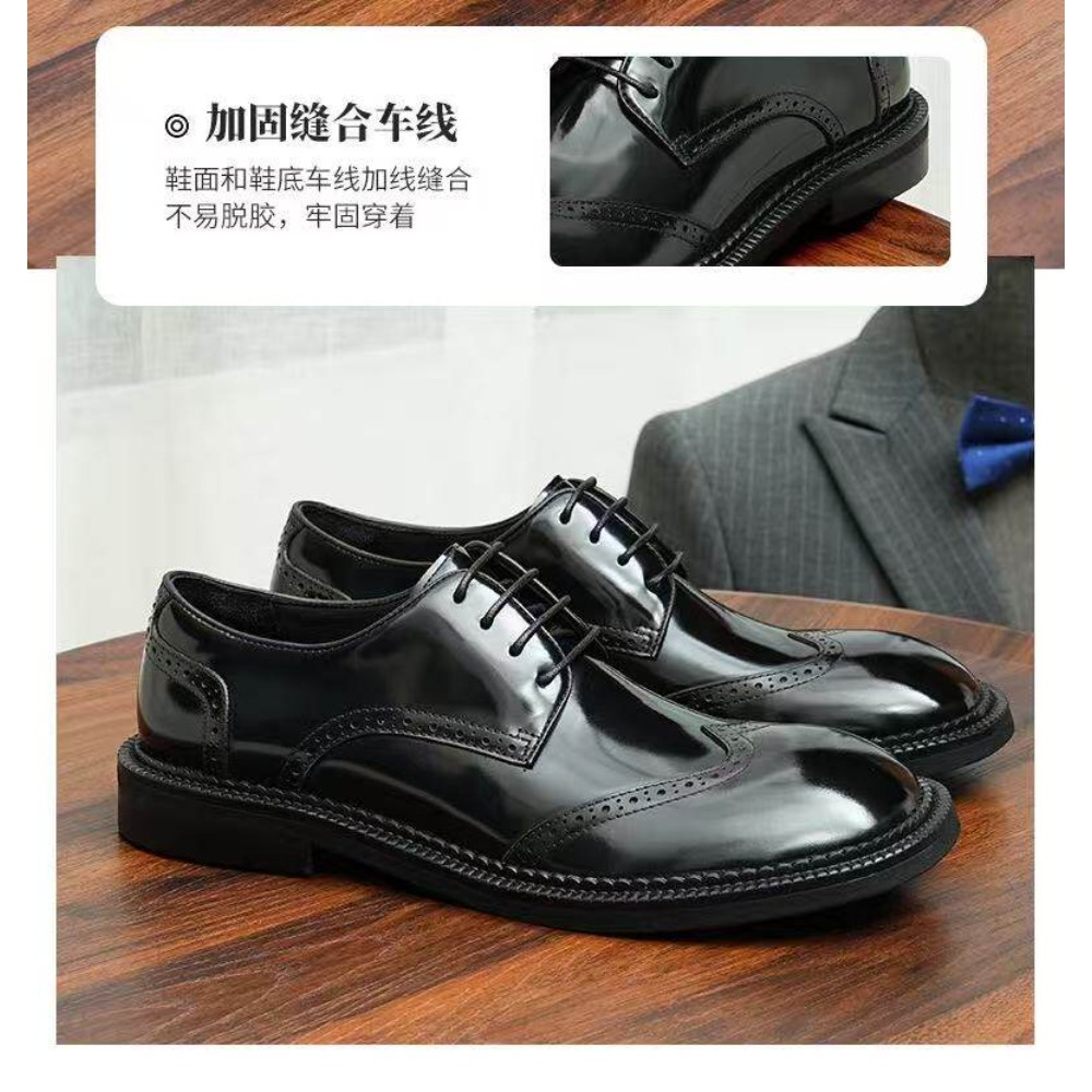 Fashion Men's Genuine Leather  - Sewing Latex ulasan dan harga