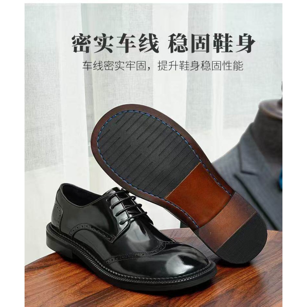 Fashion Men's Genuine Leather  - Sewing Latex ulasan dan harga