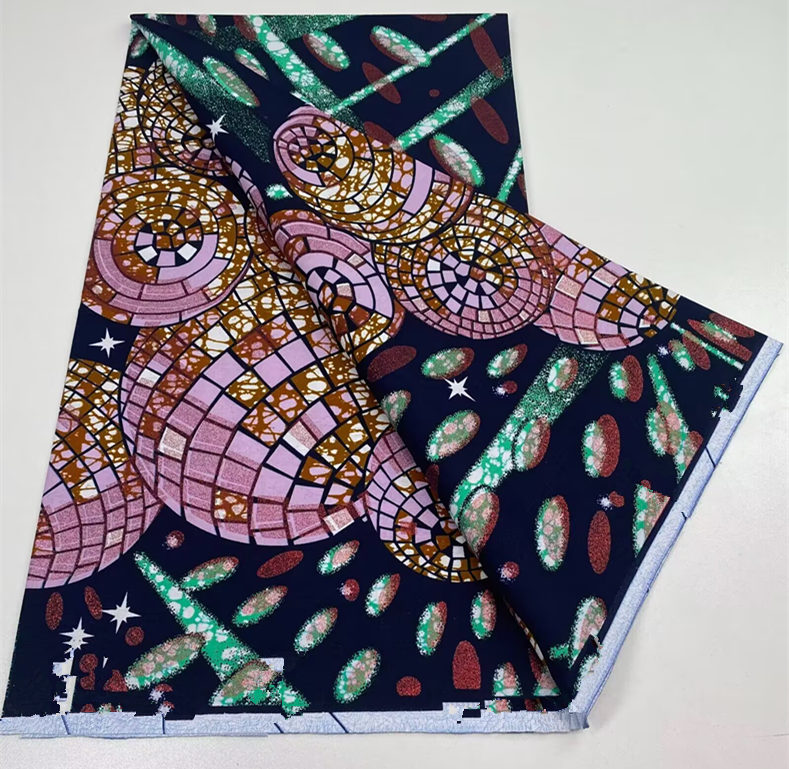Nigeria Ankara Wax Fabric Bloc - Sewing Batik Fabric ulasan dan harga