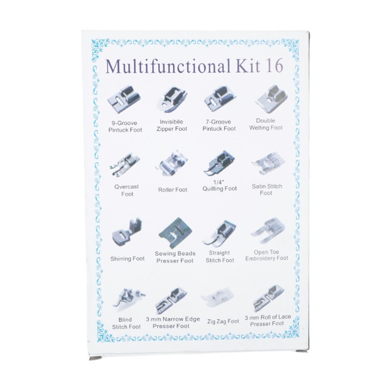 16pcs Universal Sewing Machine - Textile Sewing Machine ulasan dan harga
