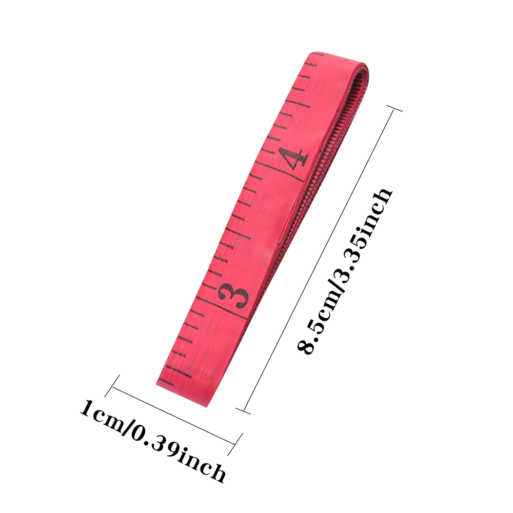 150cm/60 inch Red Double-Sided - Sewing Gauge Ruler ulasan dan harga