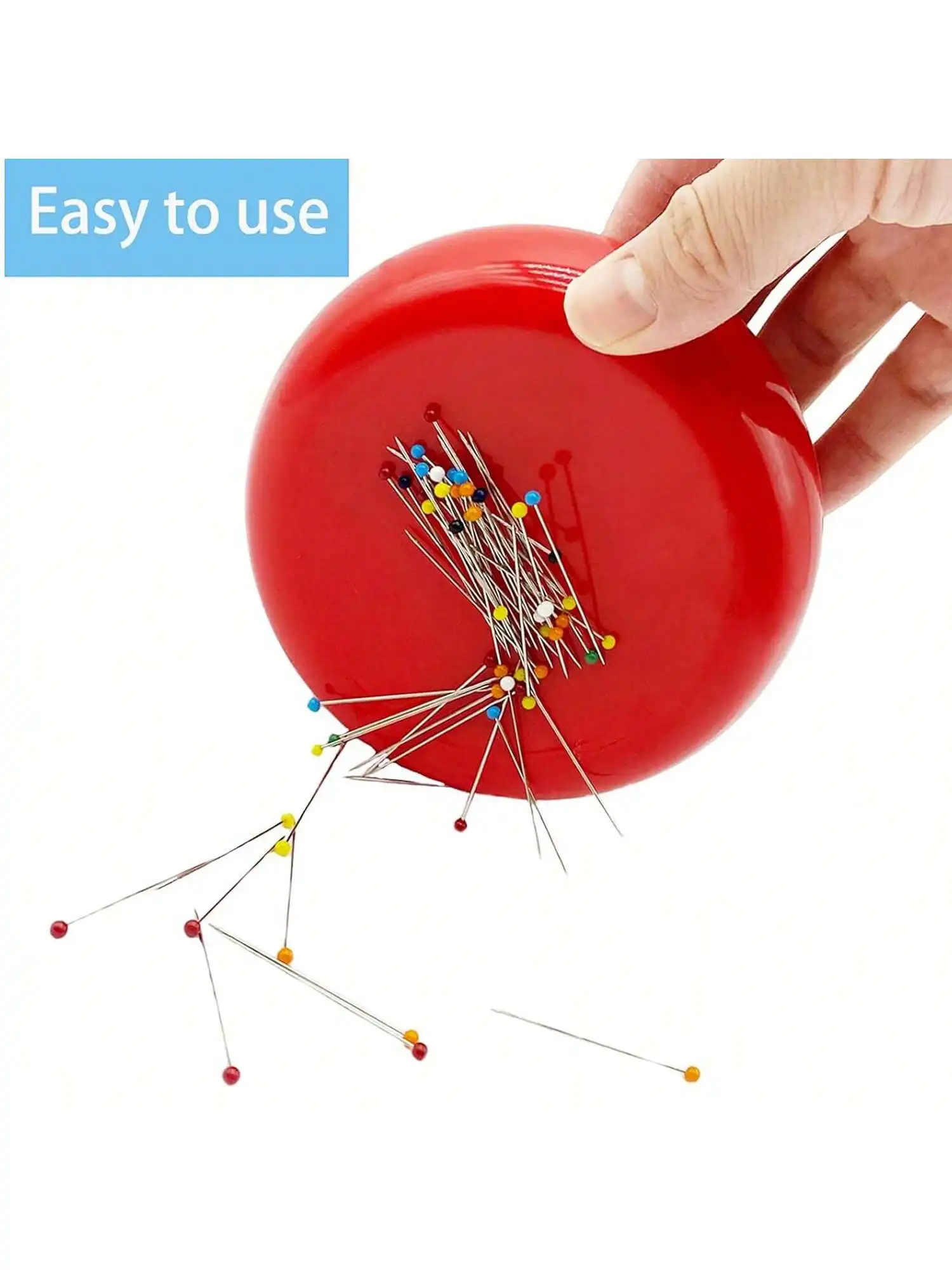 1PCS Magnetic Pin Cushion, Rou - Sewing Gauge Ruler ulasan dan harga